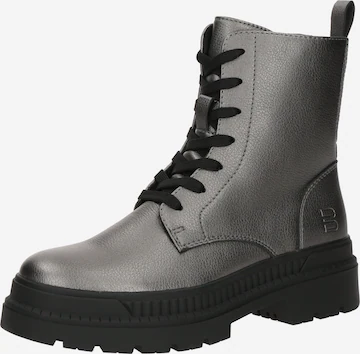 TT. BAGATT Gležnarji z vezalkami | siva barva: sprednja stran