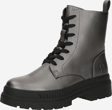 TT. BAGATT Šnurovacie členkové čižmy - Sivá: predná strana