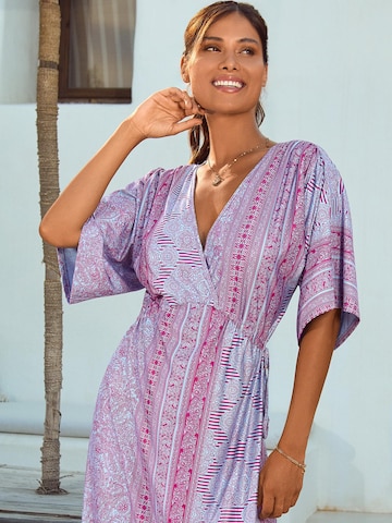 Chic by Lirette Jurk 'Kimono Lotus Guna' in Lila