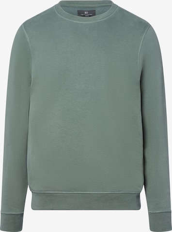 Sweat-shirt Nils Sundström en vert : devant