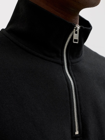 juoda JACK & JONES Megztinis be užsegimo 'JJESoho'
