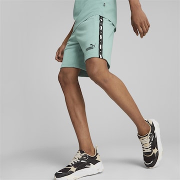 PUMA Regular Sportshorts in Grün