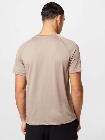 Hummel Performance shirt 'MT BOW' in Beige