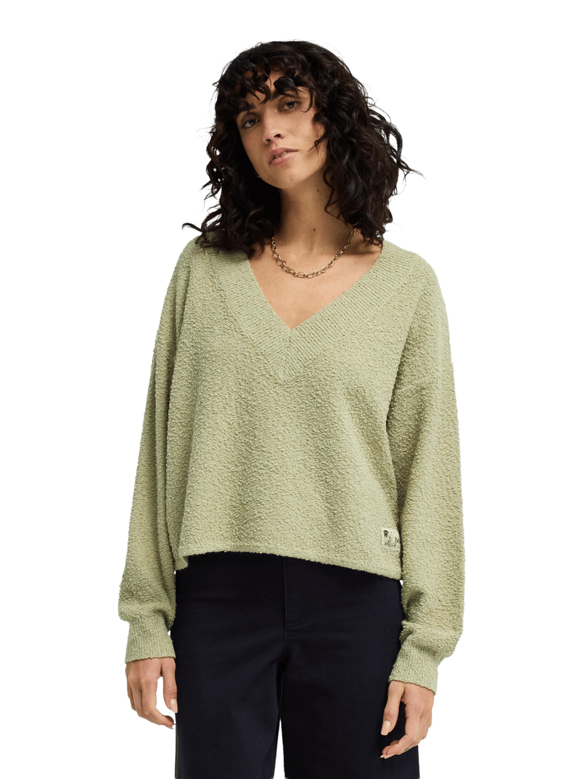 BILLABONG Pullover 'Cozy' in Grün: Vorderseite