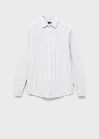 MANGO MAN Regular fit Button Up Shirt 'Kodak1' in Grey