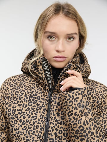PROTEST Athletic Jacket 'PRTMICHA' in Brown