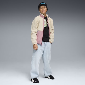 PUMA Functionele fleece jas in Wit