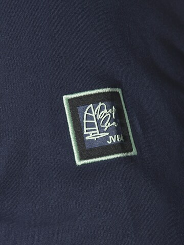 Jan Vanderstorm Sweat jacket 'Javald' in Blue