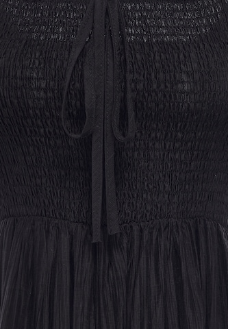 Robe d’été 'Boho' IZIA en noir