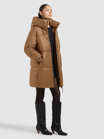 khujo Winter coat 'Lorsa' in Brown