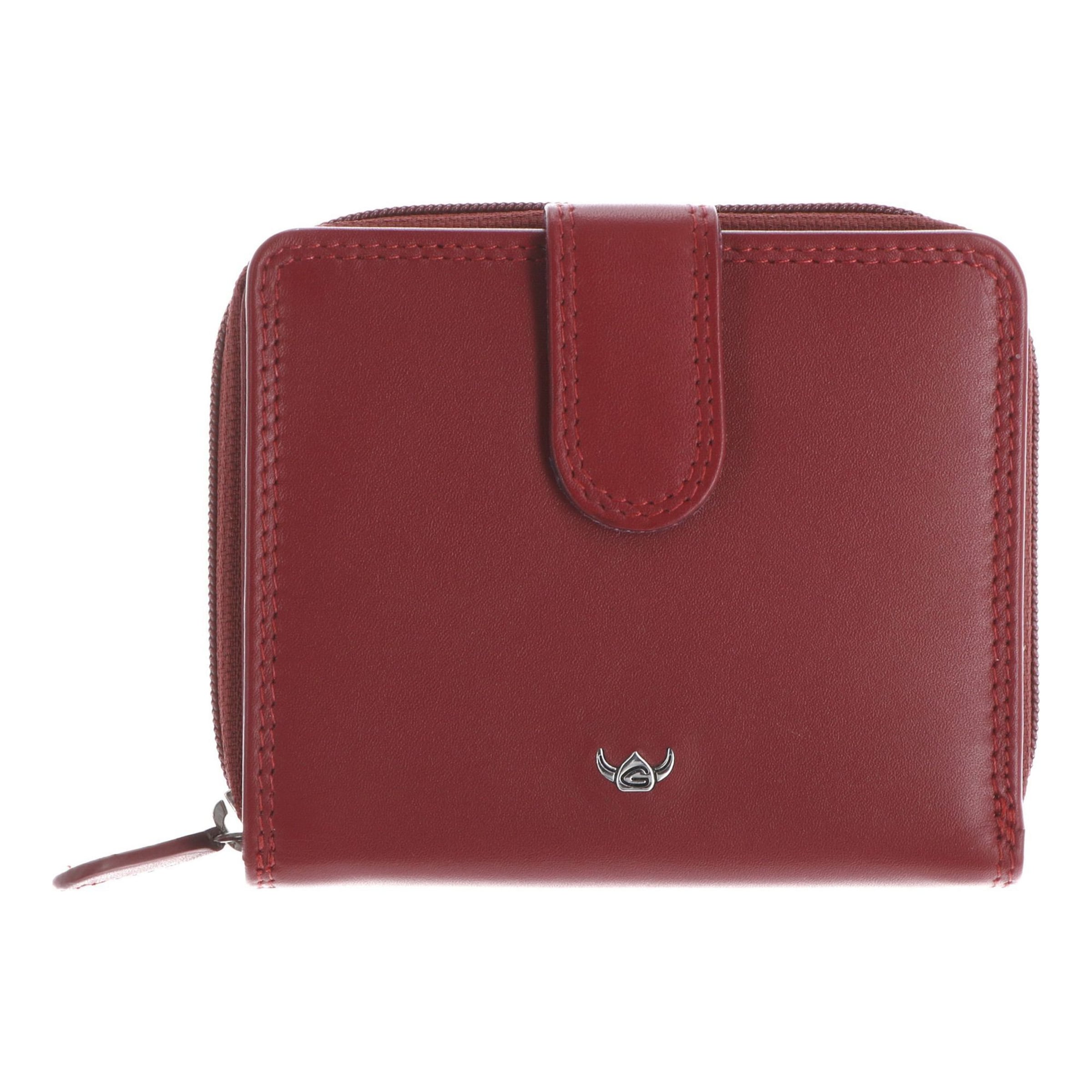 Porte-monnaies 'Polo' GOLDEN HEAD en rouge : devant