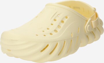 Crocs Clogs 'Echo' in Beige: voorkant