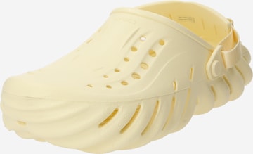 Crocs Träskor 'Echo' i beige: framsida