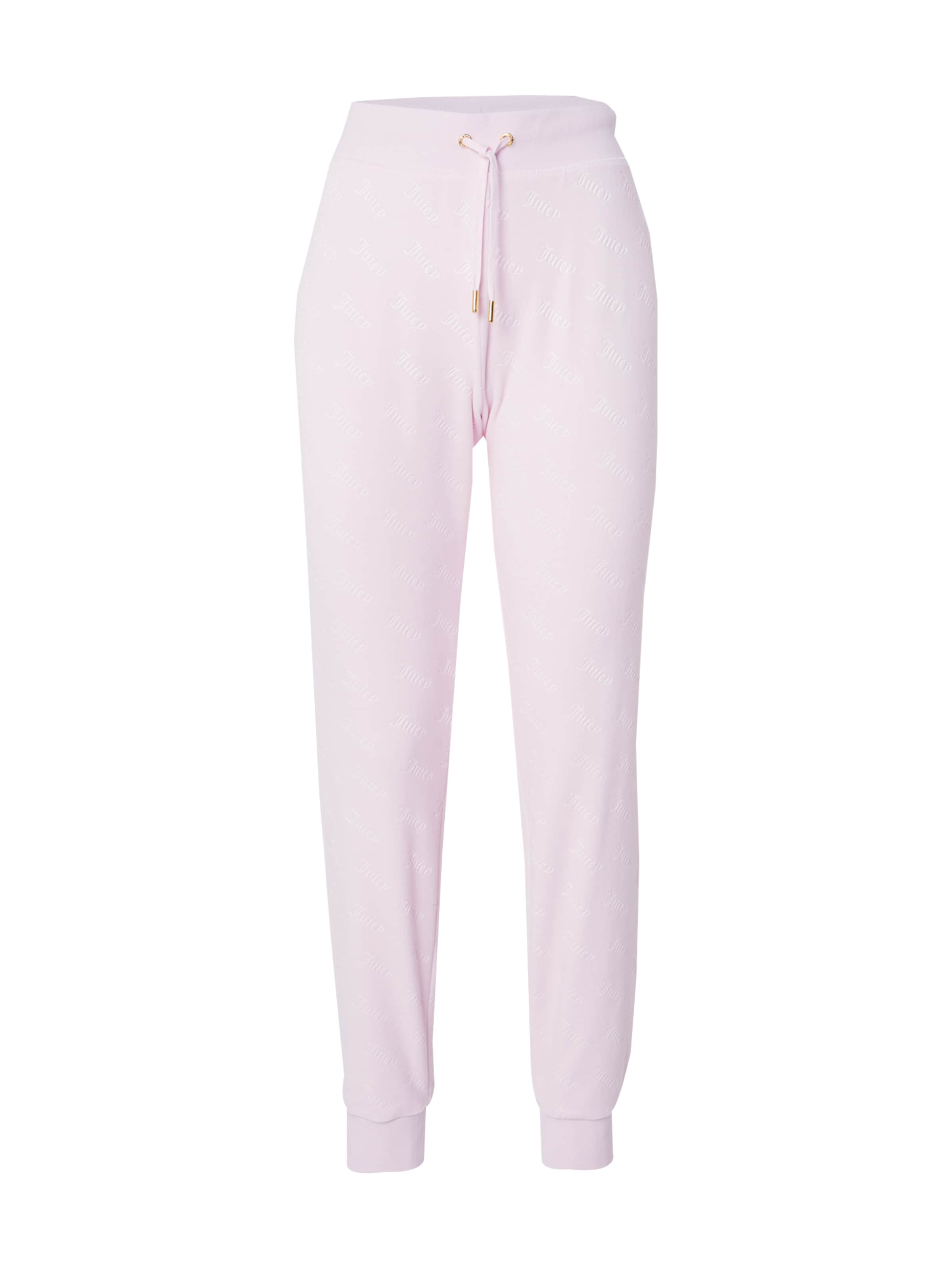 Juicy Couture Tapered Παντελόνι 'Pipa' σε ροζ: μπροστά