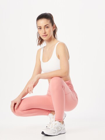 DKNY Performance Skinny Sporthose in Pink