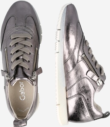 GABOR Sneaker in Silber