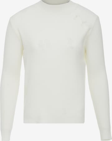paino Sweater in White: front