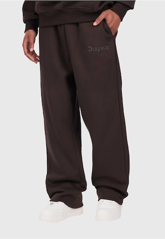 Loosefit Pantalon Dropsize en marron