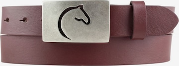 BELTINGER Belt 'Beatricee' in Red: front