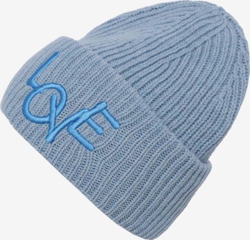 Zwillingsherz Beanie in Blue: front