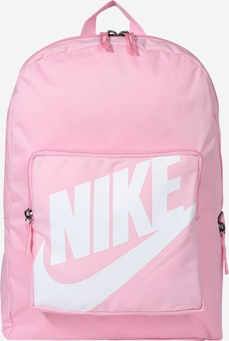 Nike Sportswear Rucksack in Pink: predná strana