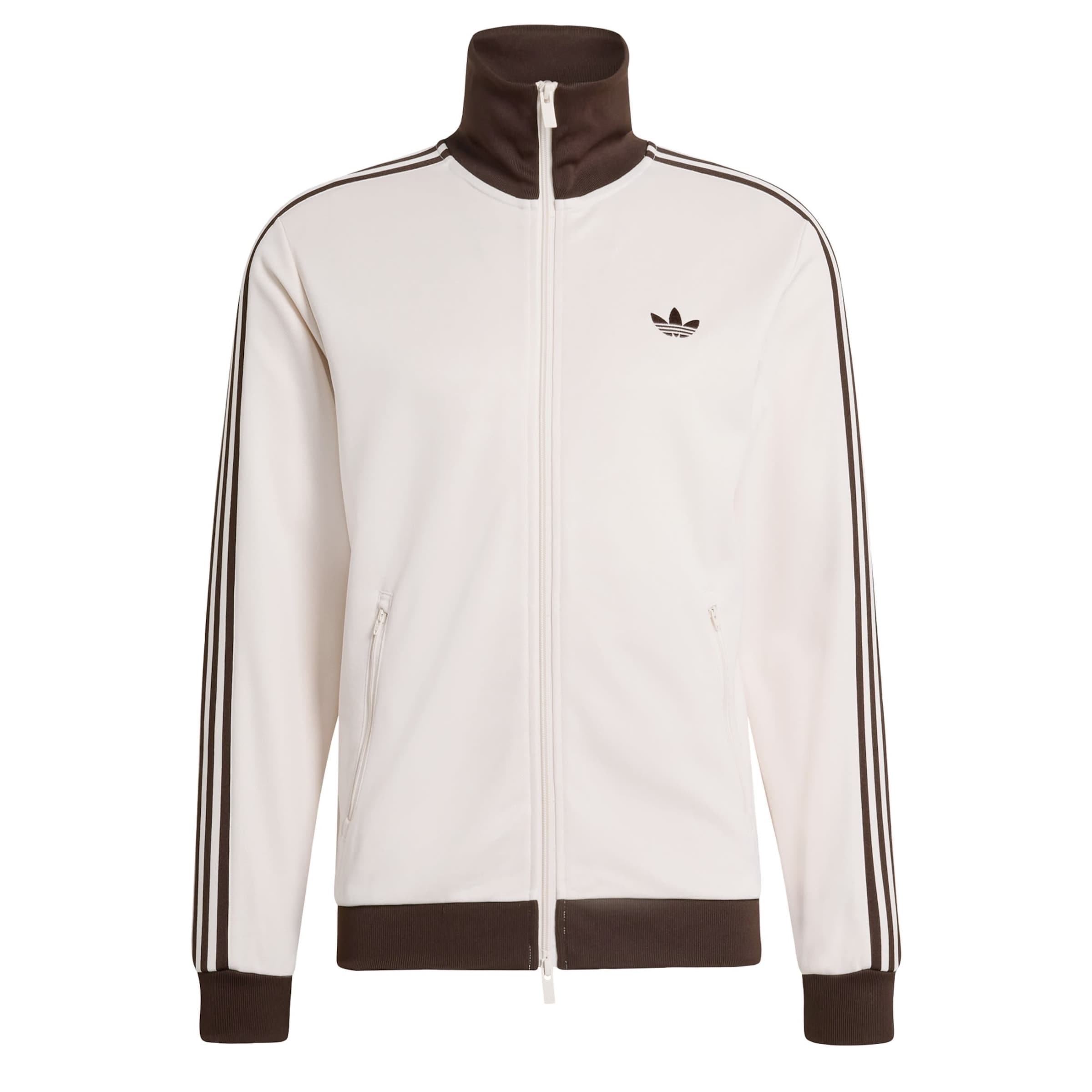 ADIDAS ORIGINALS Gornji dio trenirke 'Classic' u tamno smeđa / bijela, Pregled proizvoda