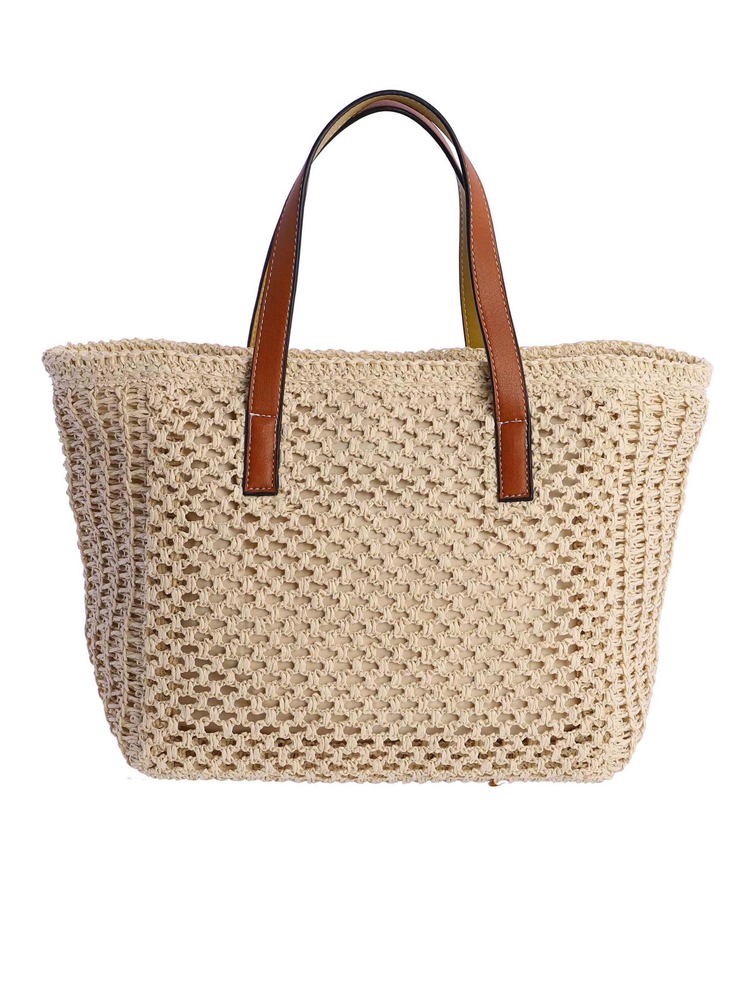 Amichi - Bolso de mano 'Aruba' en beige