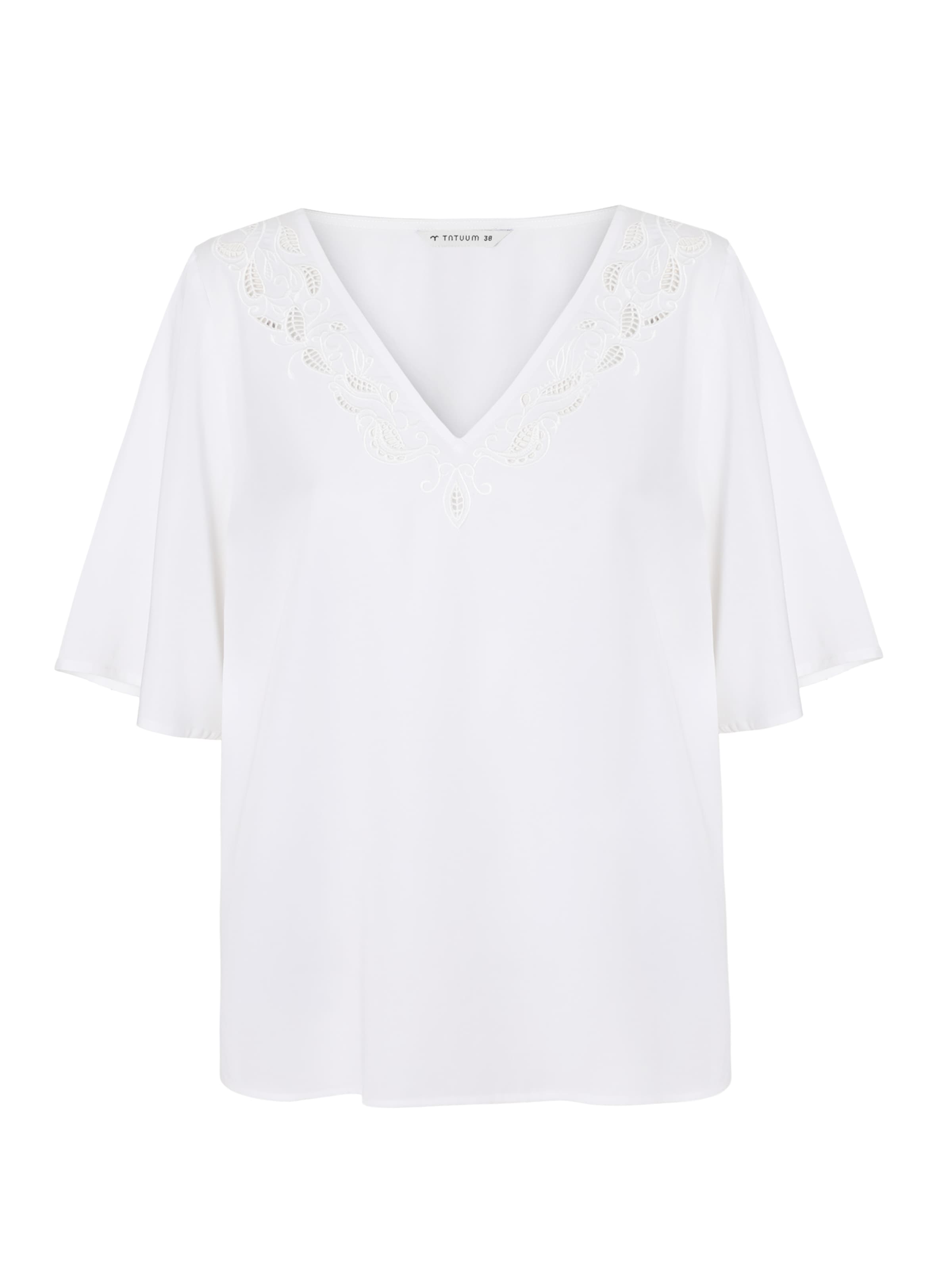 TATUUM Блуза 'Dissia' в бяло: отпред
