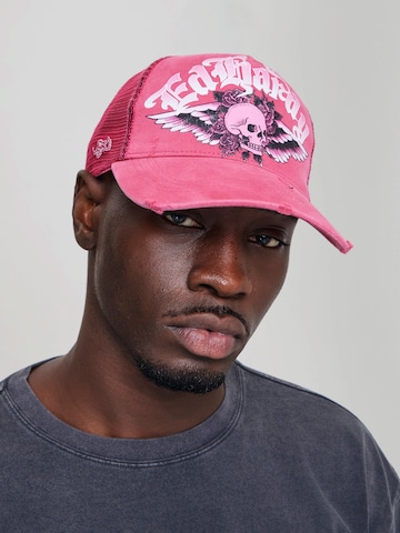 Ed Hardy Hætte i pink: forside