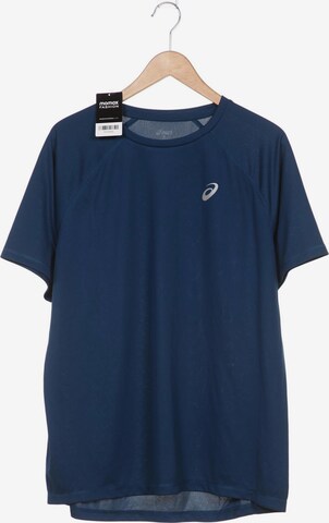 ASICS Shirt in XXL in Blue: front
