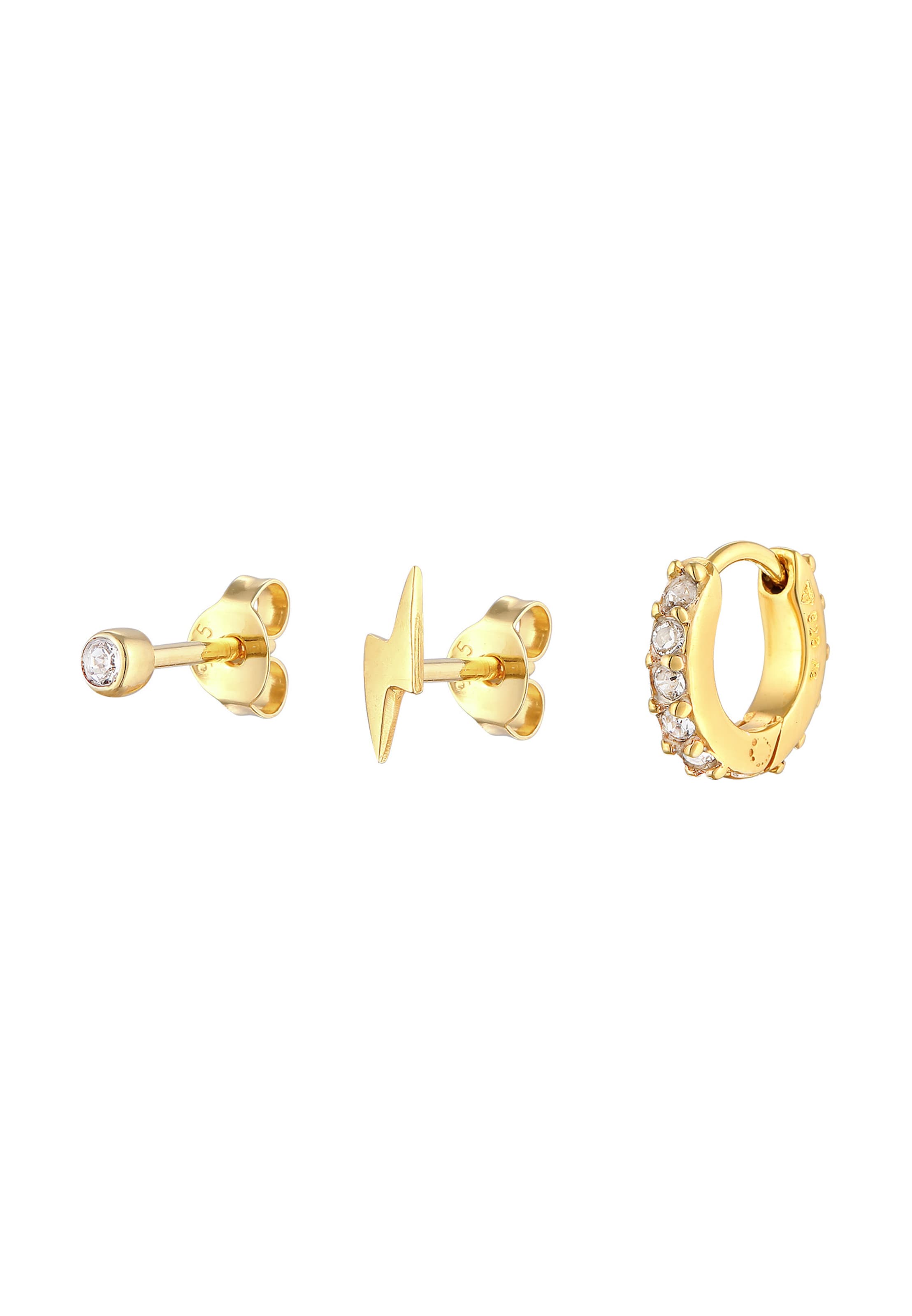 ELLI Earrings in Gold: front