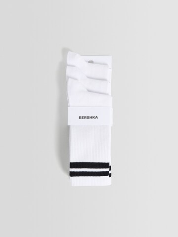 Bershka Sukat värissä valkoinen