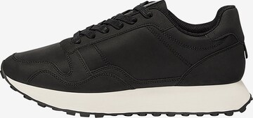 Pull&Bear Låg sneaker i svart