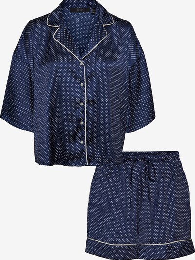 VERO MODA Short Pajama Set 'Beate' in Navy / White, Item view
