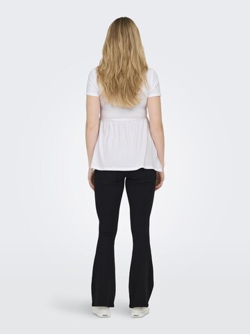 Only Maternity - Camiseta 'OLMMalaya' en blanco