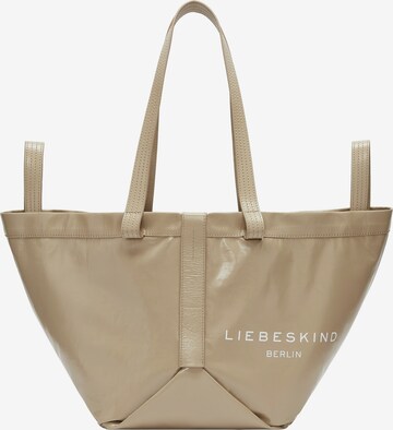 Liebeskind Berlin Nakupovalna torba | rjava barva: sprednja stran