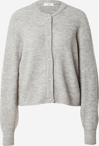 JDY Knit cardigan 'JDYLUMI' in Grey: front