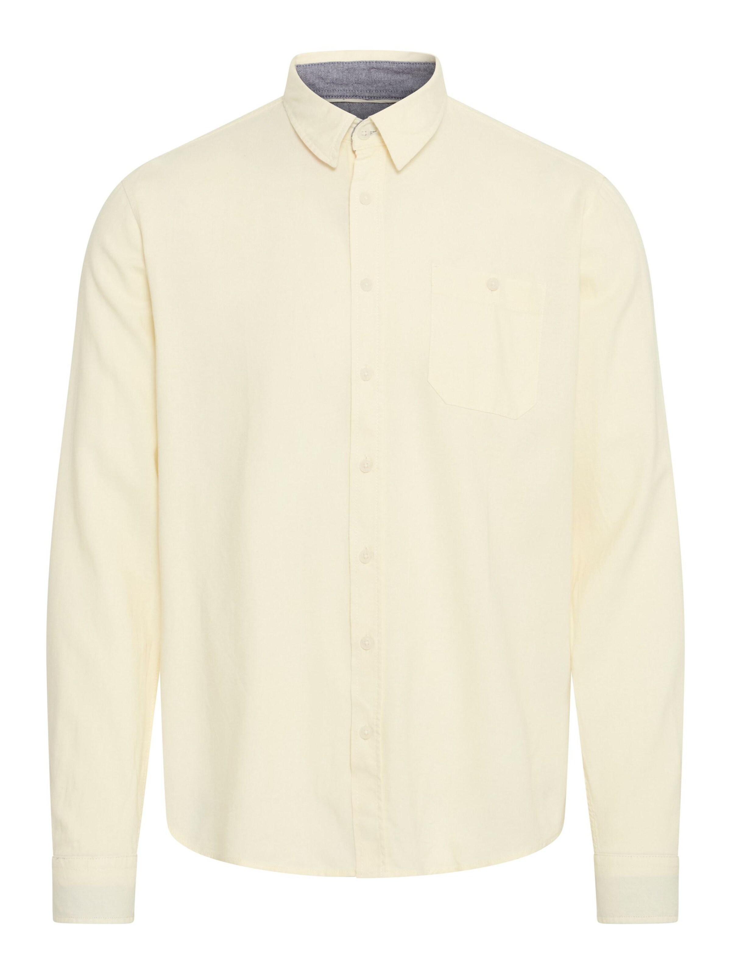 Regular fit Camicia ' BHBOBBY Shirt ' di BLEND in bianco: frontale