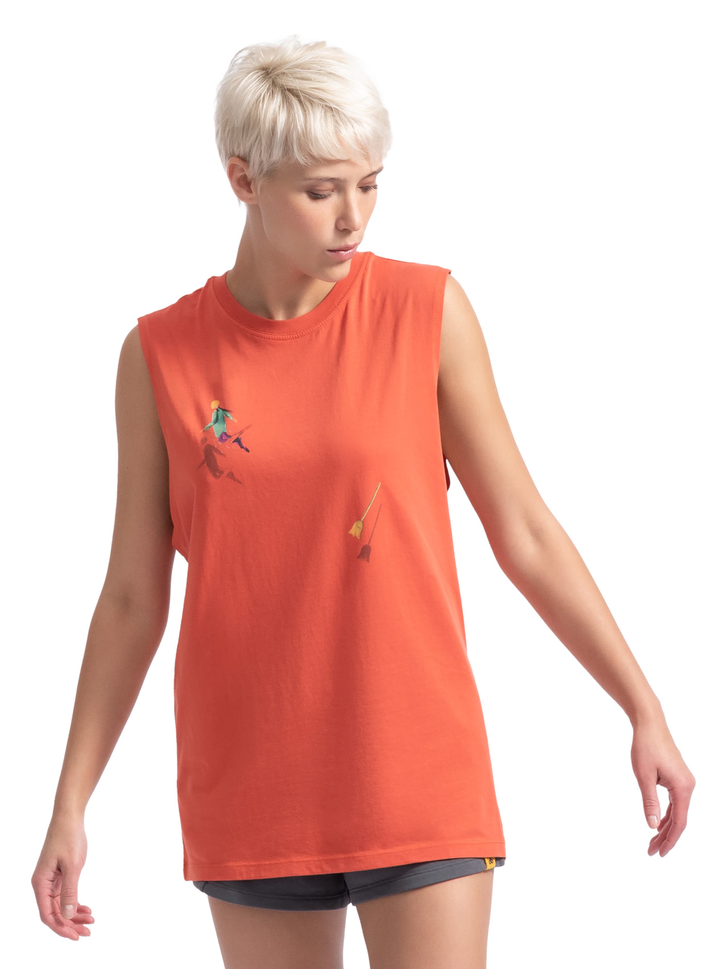 Kaft Top 'Lentaa' in Orange