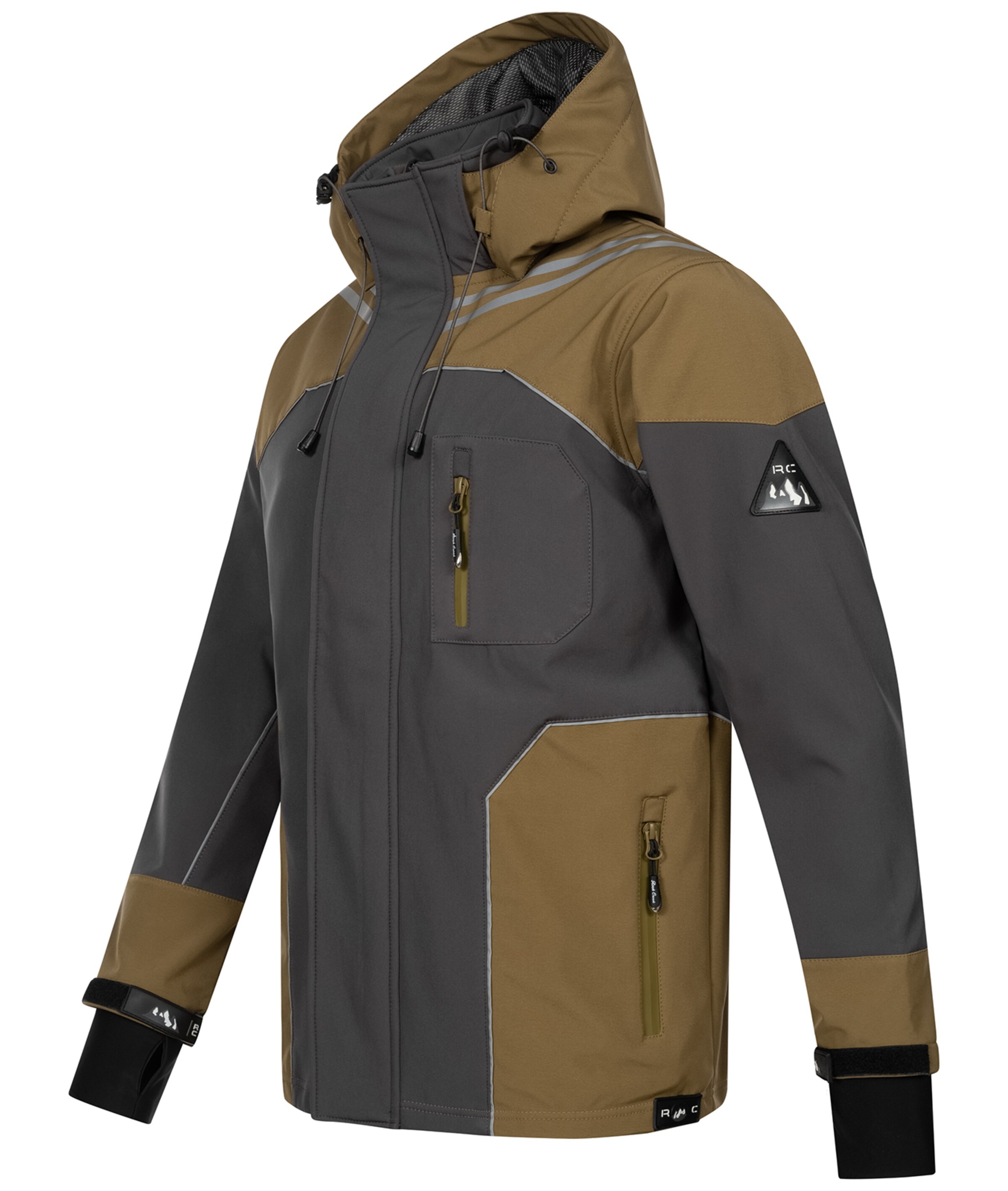 Rock Creek Softshelljacke ' Jacke ' in Grau