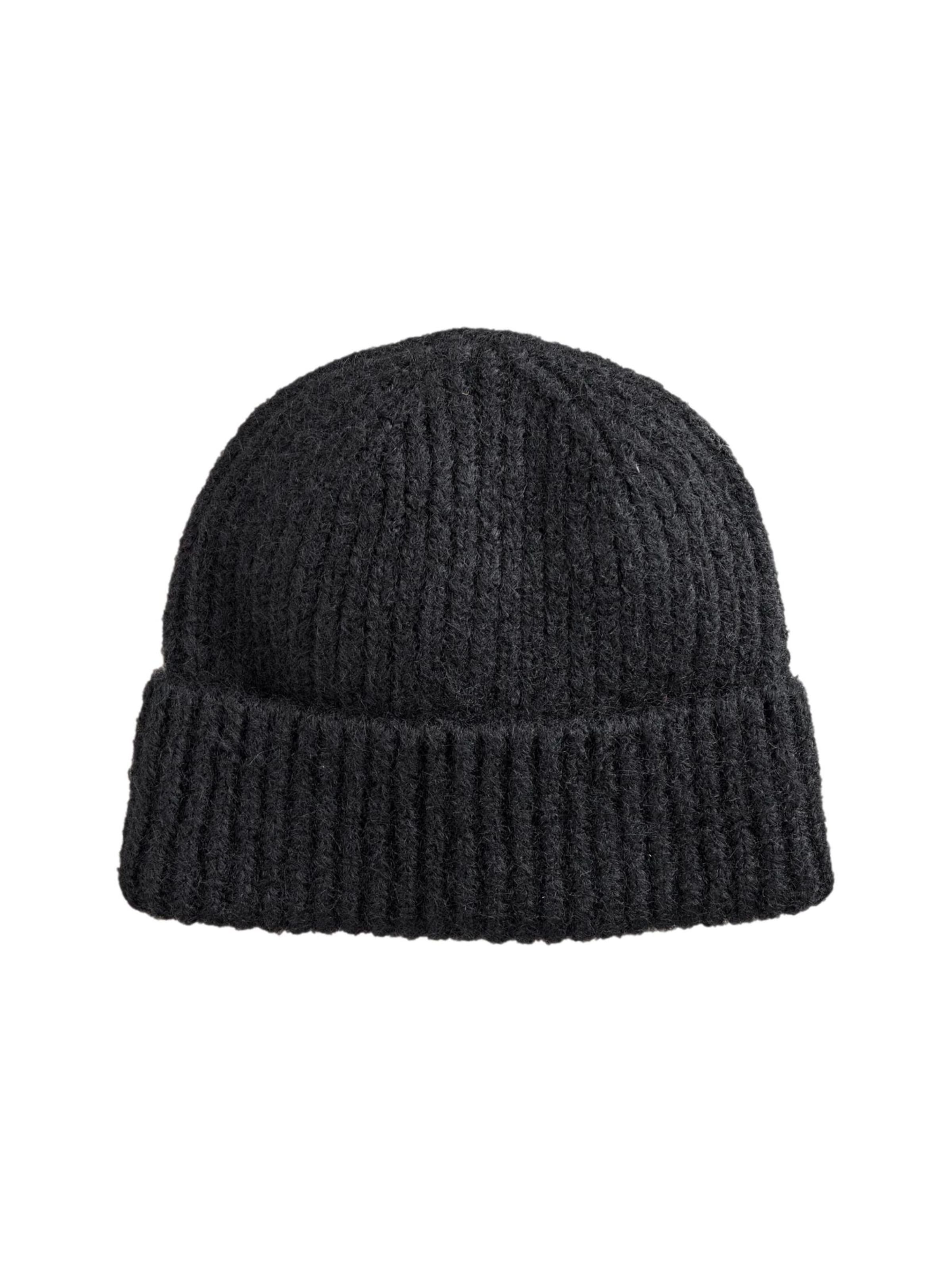 Bonnet Next en noir : devant