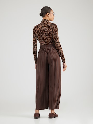 Hailys Loosefit Παντελόνι 'Fa44biola' σε καφέ