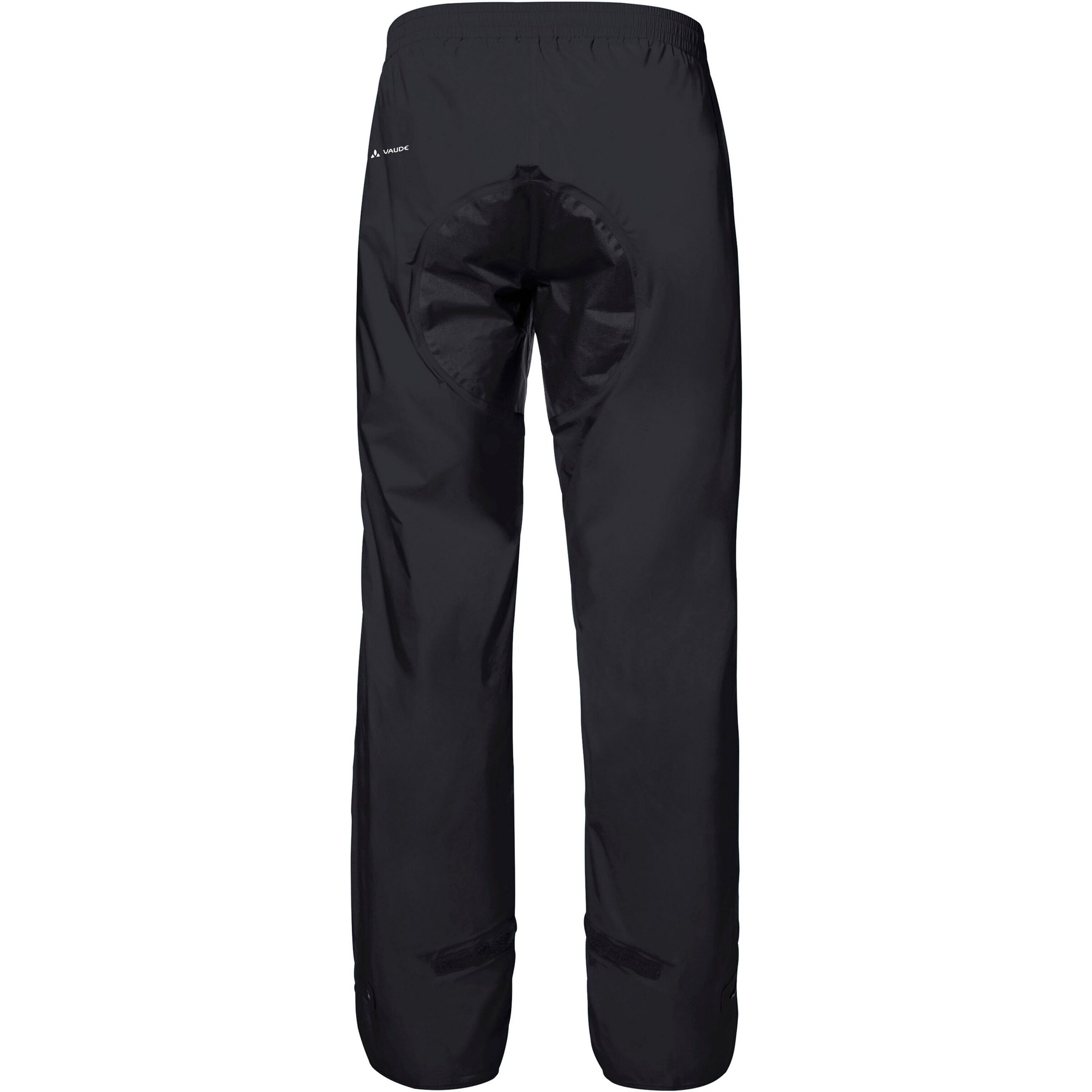 VAUDE Regular Workout Pants 'Drop' in Black