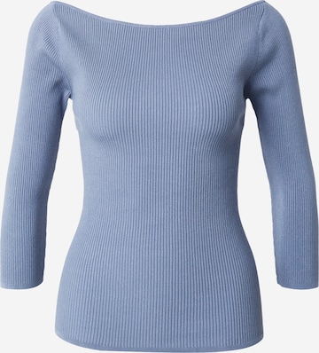 Pull-over rosemunde en bleu : devant