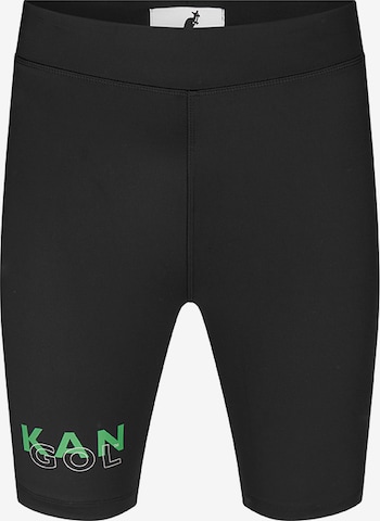 KANGOL Skinny Shorts 'Louisiana' in Schwarz: predná strana