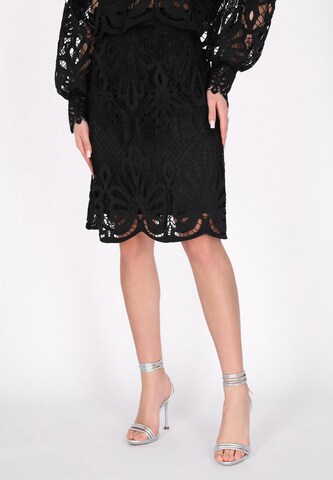 faina - Falda 'Fashion Look' en negro: frente