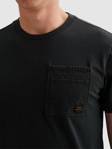 PME Legend Bluser & t-shirts 'T-shirt with cargo chest pocket' i sort