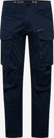 Pantalon cargo G-STAR en bleu : devant