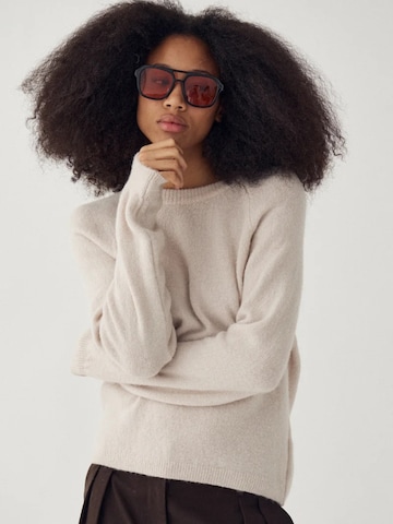Noella Pullover ' N-Marve ' i beige: forside