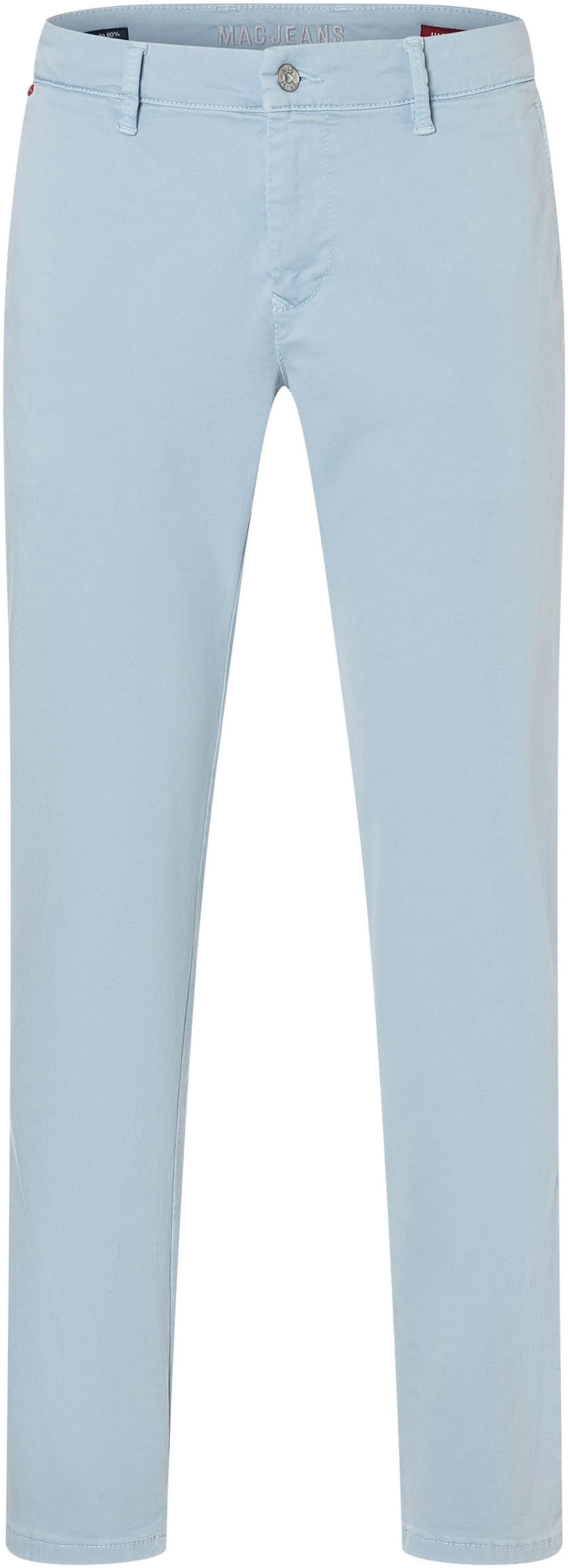 MAC Slimfit Chinohose in Blau: Vorderseite